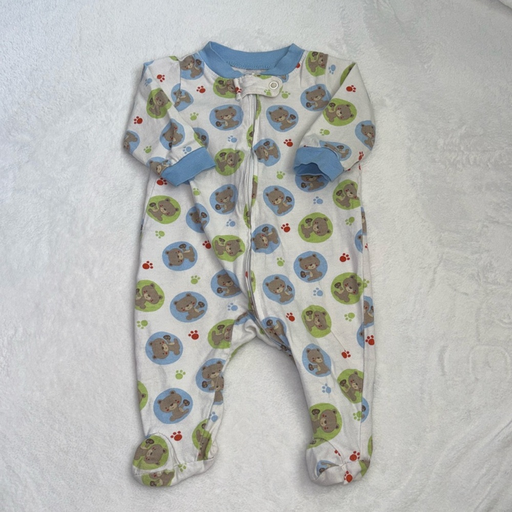 (2 for $10) baby bear footie/ sleeper 🐻